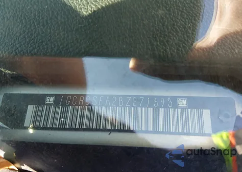 2011 Chevrolet Silverado 1500 Lt from USA, damaged, VIN 1GCRCSEA2BZ271393